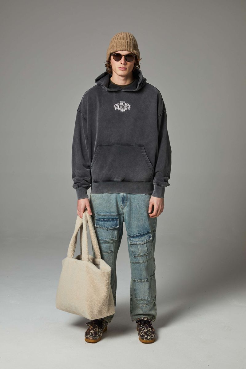 Criminal Damage Logo Mania Hoodie