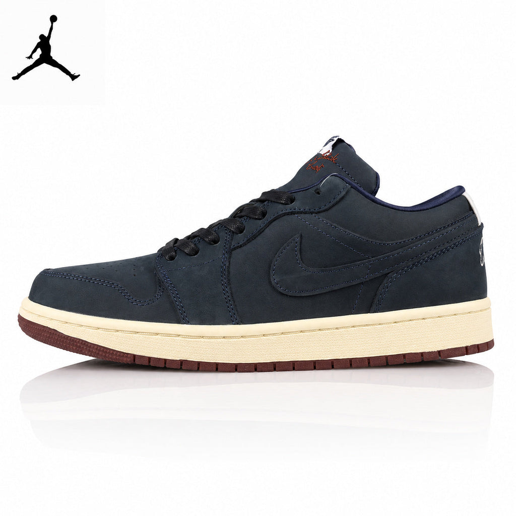 Air Jordan 1 Low Golf Black/Blue Unisex Sneakers DV1759-448