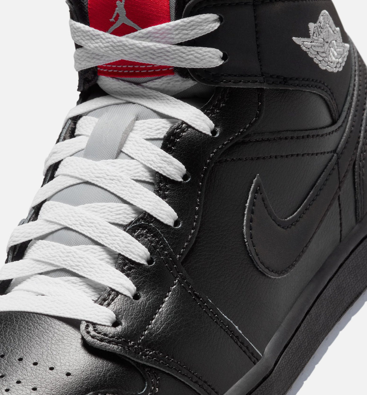 Air Jordan 1 Mid SE Men's Lifestyle Sneakers - Black/Grey