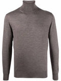 Cruciani roll-neck cashmere-silk jumper