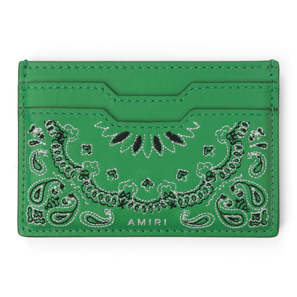 Green Bandana Card Holder