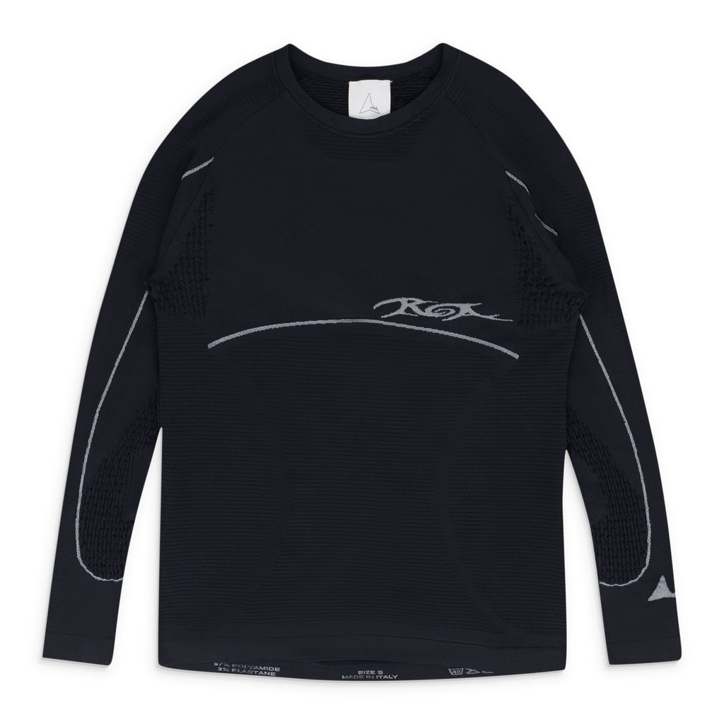 Black Long Sleeve Seamless 2.0 T-Shirt