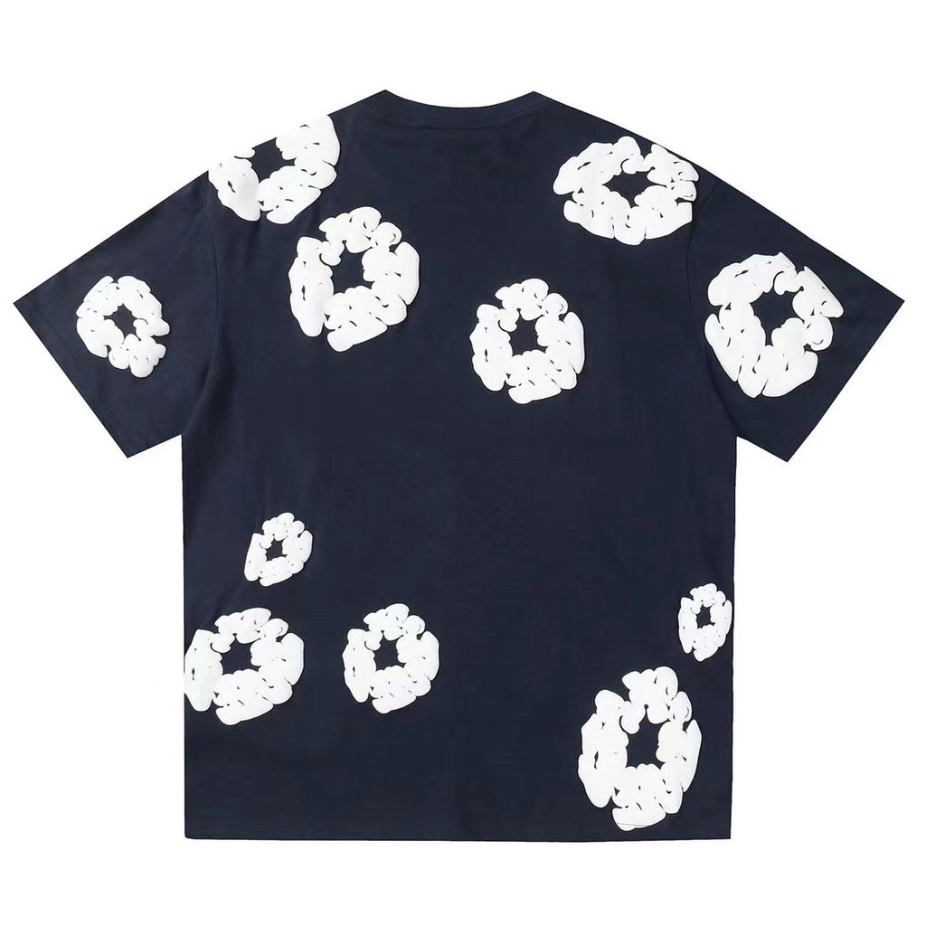 Denim Tears Men's Dark Blue T-shirt