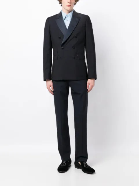 Paul Smith double-breasted wool-mohair blazer