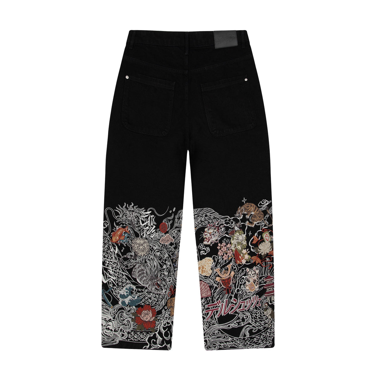"yakuza" Denim black 02