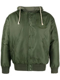 Autry logo-patch bomber jacket