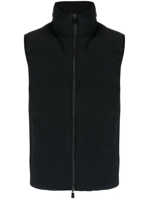 Herno zip-up puffer gilet