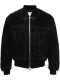 Alexander McQueen bomber jacket in denim style