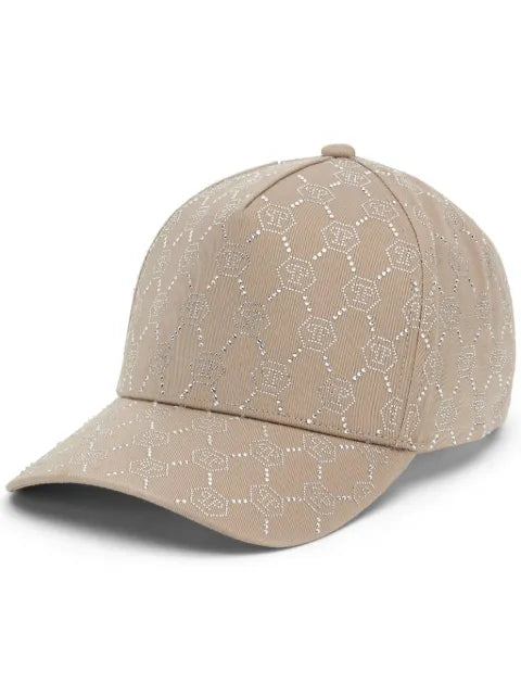 Philipp Plein crystal-embellished baseball cap
