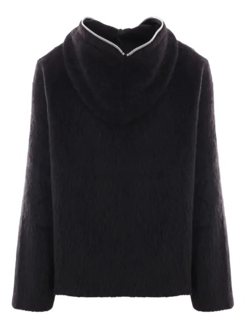 OUR LEGACY brushed zip-up hoodie