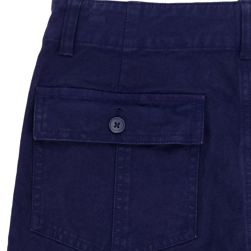 INDIGO GARMENT DYED WORKWEAR PANTS
