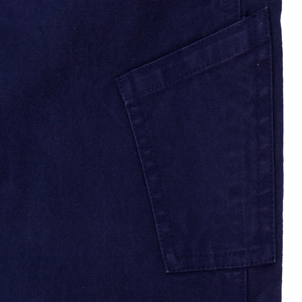 INDIGO GARMENT DYED WORKWEAR PANTS
