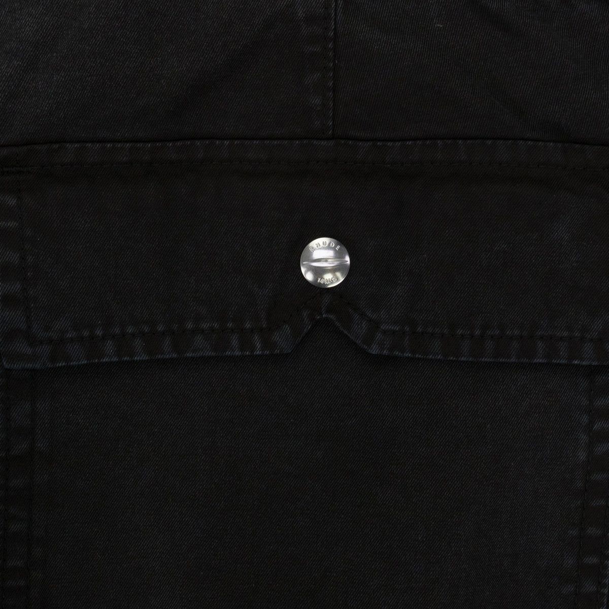 BLACK WASHED PARACHUTE PANTS TRACK PANTS