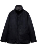 Prada midweight cashmere down jacket