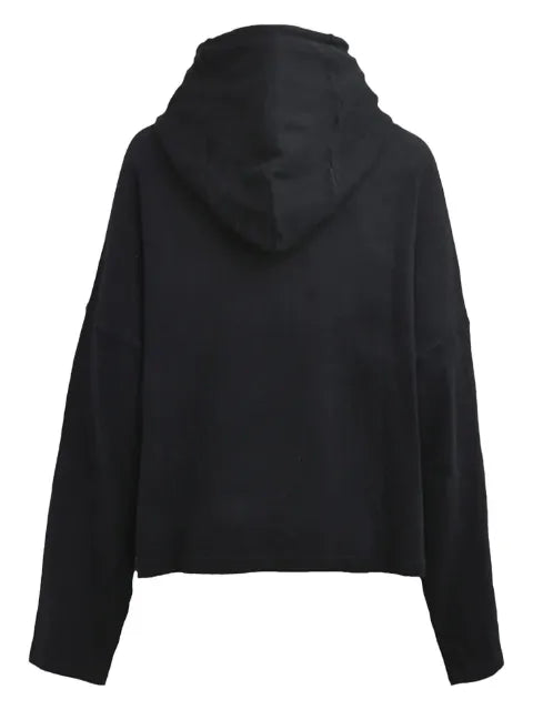 Glass Cypress floral-embroidered hoodie