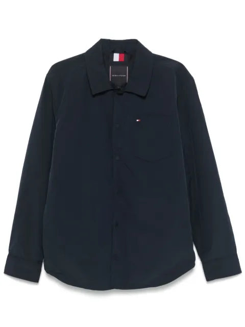 Tommy Hilfiger logo-print padded jacket