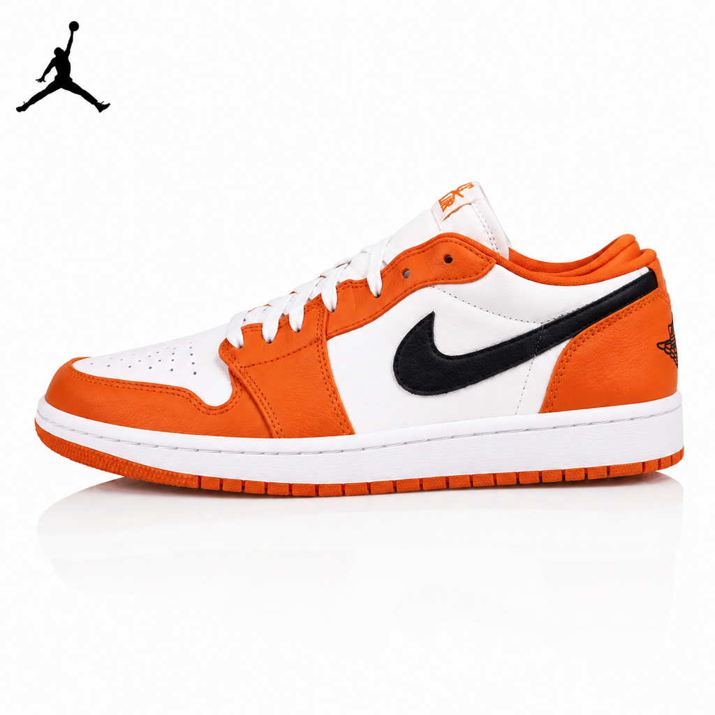 Air Jordan 1 Low Starfish White/Summit White Unisex Sneakers CZ0790-801