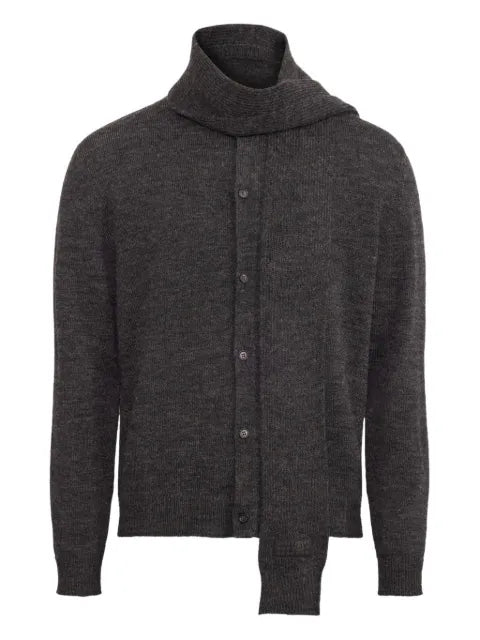 MM6 Maison Margiela virgin wool-blend cardigan