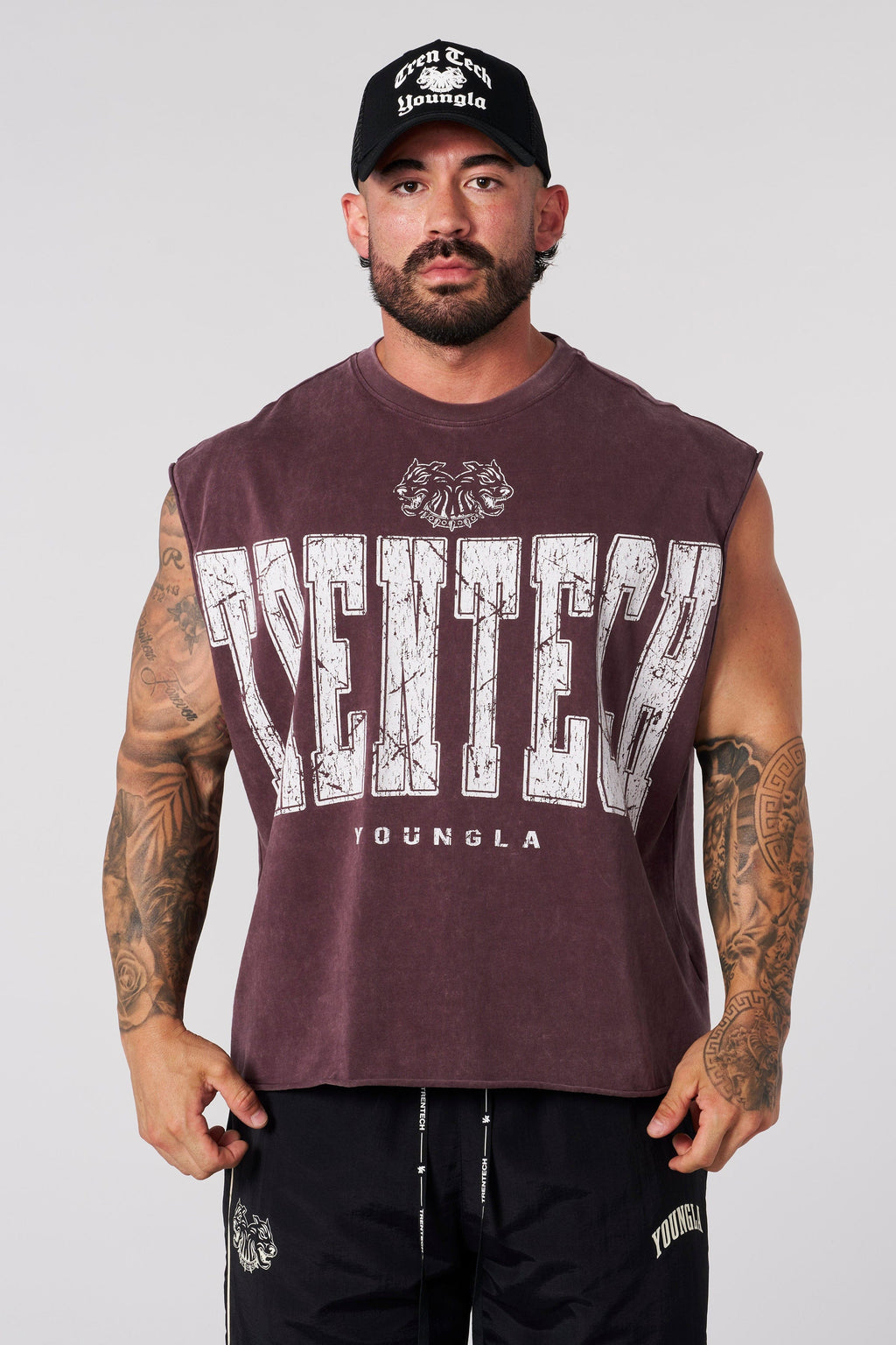 3044 - Tren Twins Badass Cut Offs