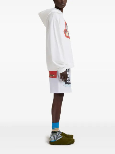 Marni graphic-print hoodie