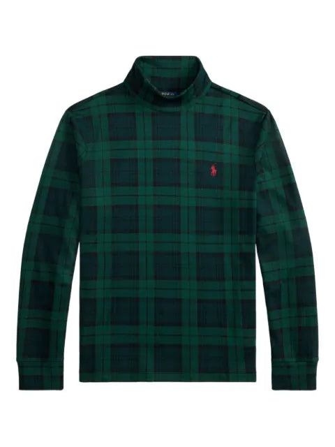 Polo Ralph Lauren plaid turtleneck sweatshirt