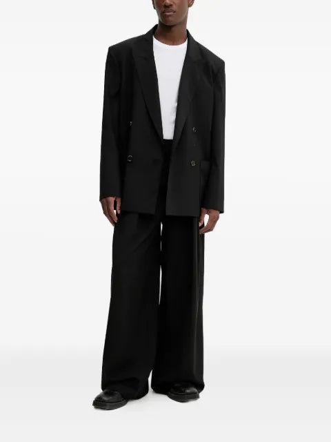 Nanushka double-breasted patch-pocket blazer