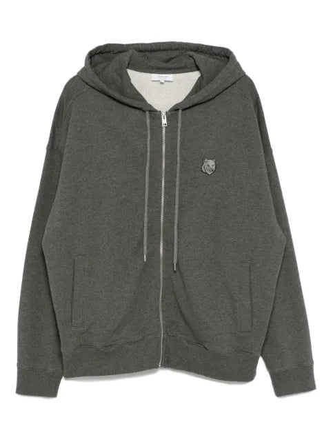 Maison Kitsuné fox-head patch hoodie