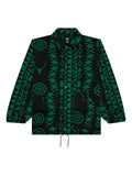 SOUTH2 WEST8 geometric-pattern coach jacket