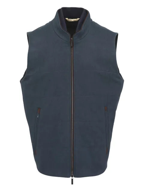 Maurizio Baldassari zip-fastening gilet