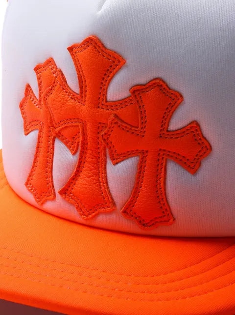 Chrome Hearts Cemetery cross-patch baseball cap