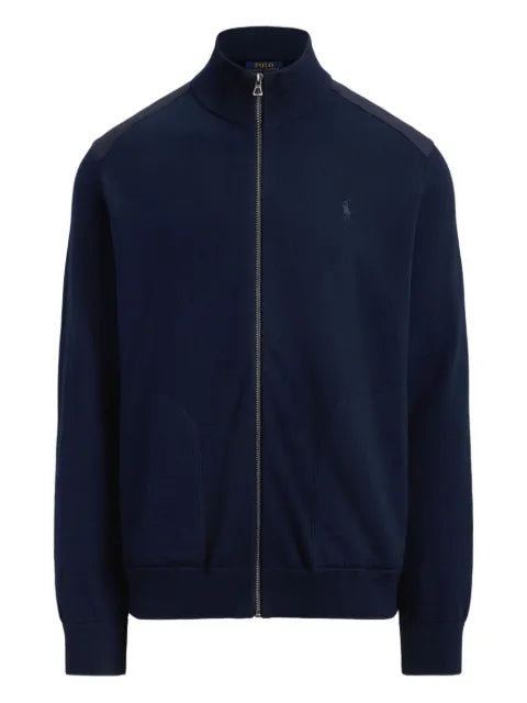 Polo Ralph Lauren high-neck zip-up cardigan