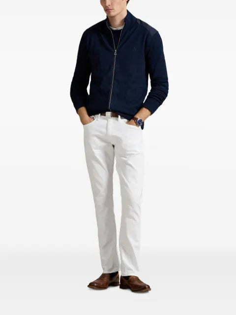 Polo Ralph Lauren high-neck zip-up cardigan