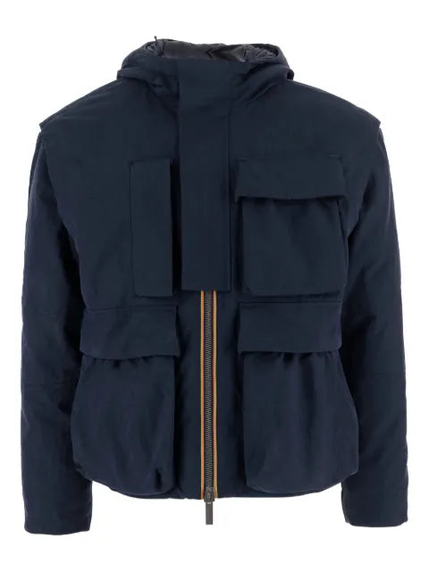 K-Way zip-up hooded jacket