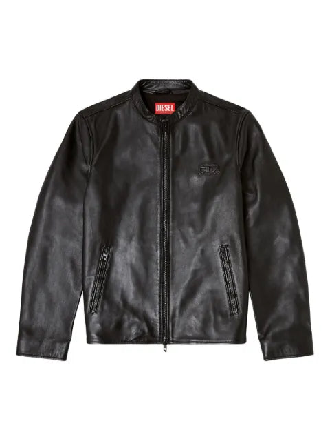 Diesel L-Tad-Wrd leather jacket