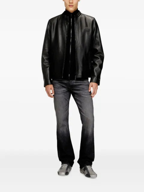 Diesel L-Tad-Wrd leather jacket