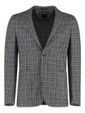 Zegna checked single-breasted blazer