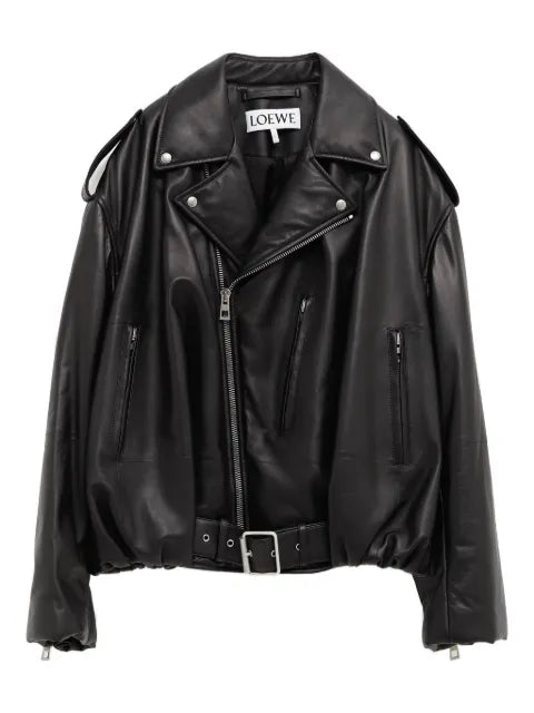 LOEWE balloon biker jacket in nappa lambskin