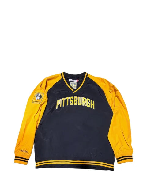 Mitchell & Ness MLB Pittsburgh Pirates logo-embroidered sweatshirt