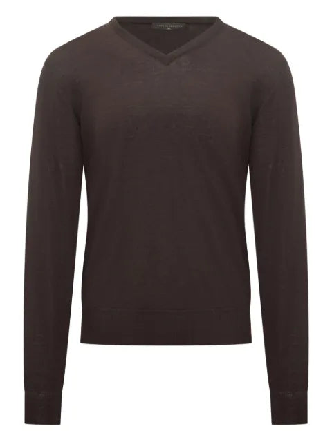 Filippo De Laurentiis V-neck wool sweater
