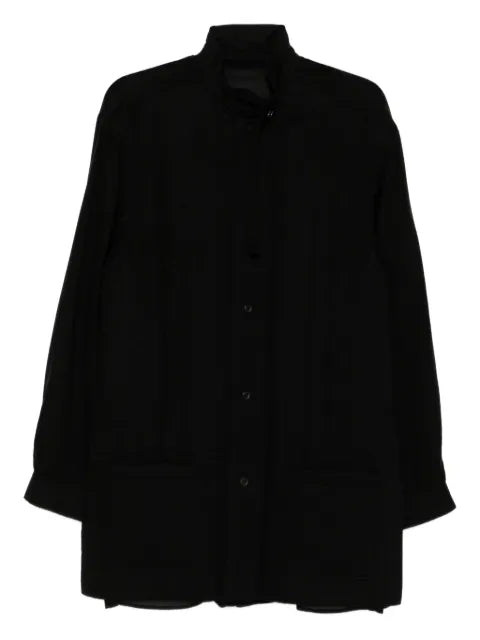 Yohji Yamamoto padded shirt jacket