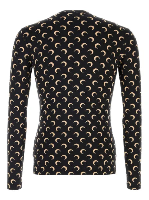 Marine Serre printed jersey T-shirt