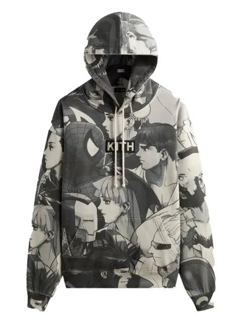 KITH x Marvel vs. Capcom printed hoodie