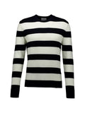 Allude striped sweater