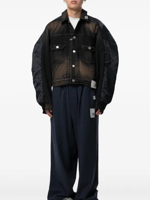 Maison MIHARA YASUHIRO panelled denim jacket
