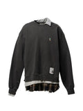 Maison MIHARA YASUHIRO layered sweatshirt