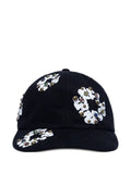 denim Tears wreath-print baseball cap