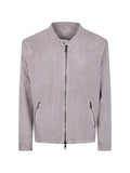 Giorgio Brato perforated zip jacket