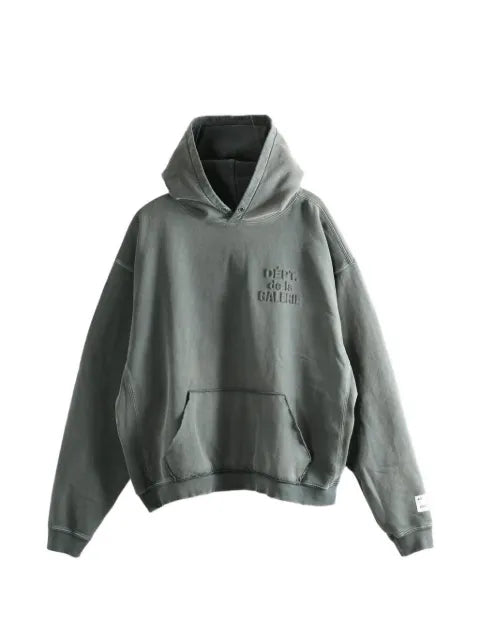 GALLERY DEPT. Dept Embossed long-sleeves hoodie