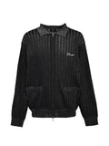BREATH ribbed patch-pocket cardigan