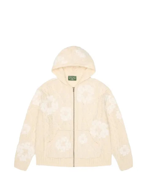 Denim Tears zip hooded fisherman sweater